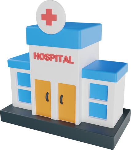 Hospital 3D Ilustrator